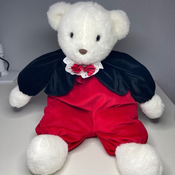 Prestige Toy Corp | Toys | Vintage 989 Prestige White Teddy Bear Plush ...